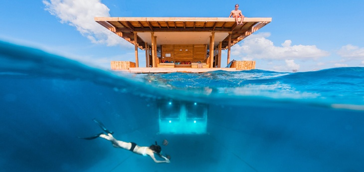manta resort zanzibar hotel underwater