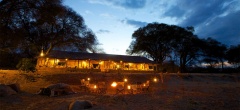 Ruaha River Lodge - At night