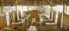 Kigelia camp - dining area